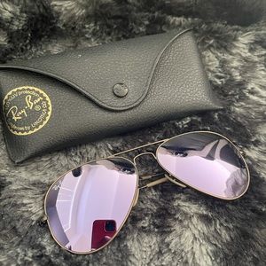 Authentic ray ban aviators